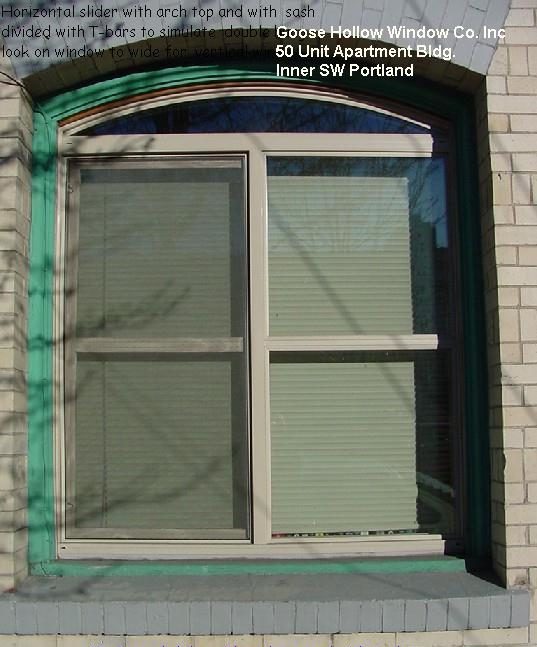 arched bifold vinyl window